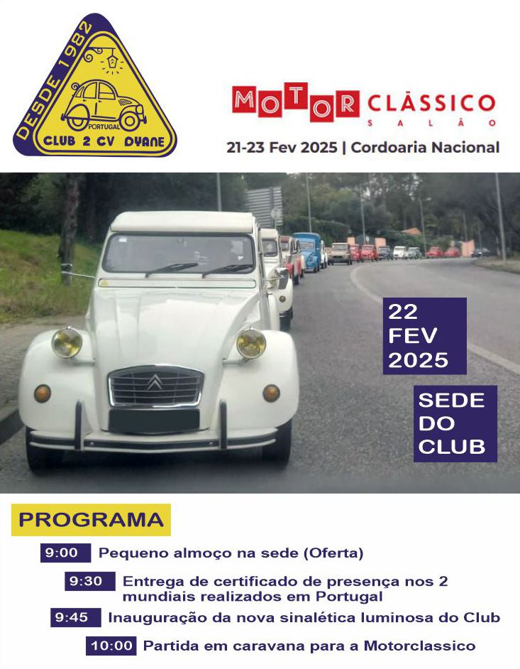 cartaz MotorClassicos 2025