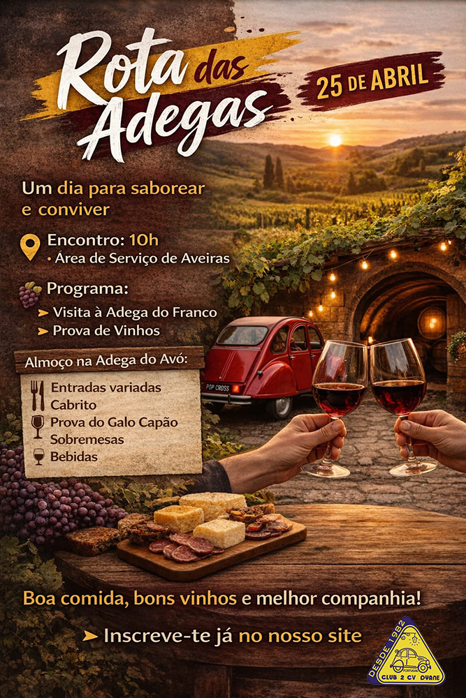 Roda das Adegas 2026